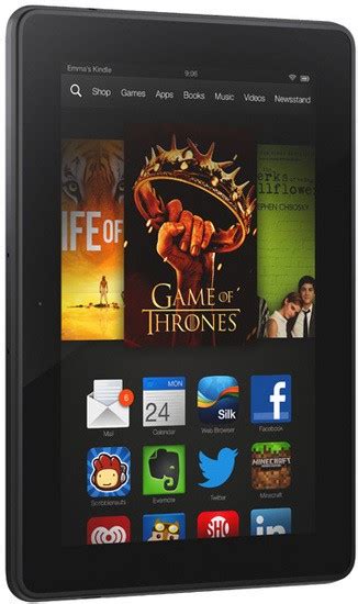 Kindle Fire Hdx Reviews Specs And Price Compare