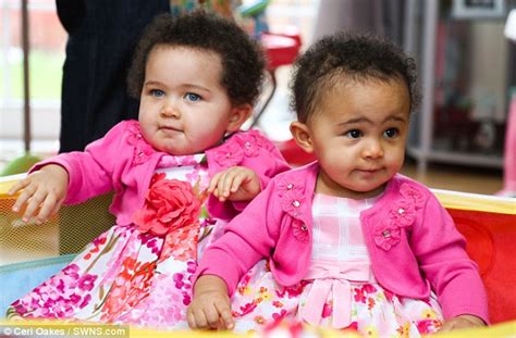 Adorable See First Black And White Identical Twins Born In The Uk