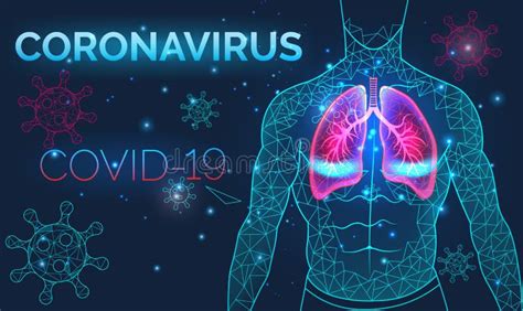 Enfermedad Respiratoria De Los Pulmones Humanos Enfermedad Pulmonar Neumon A Coronavirus Tos Y