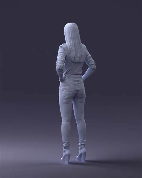 3d Body Scan Woman Fashion