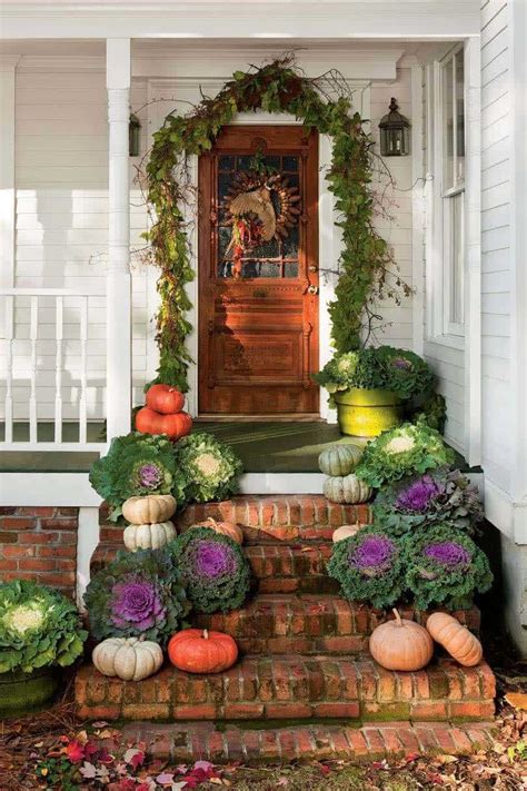 Furniture, decor, and home accessories. 40 Amazing ways to decorate your front door with fall style