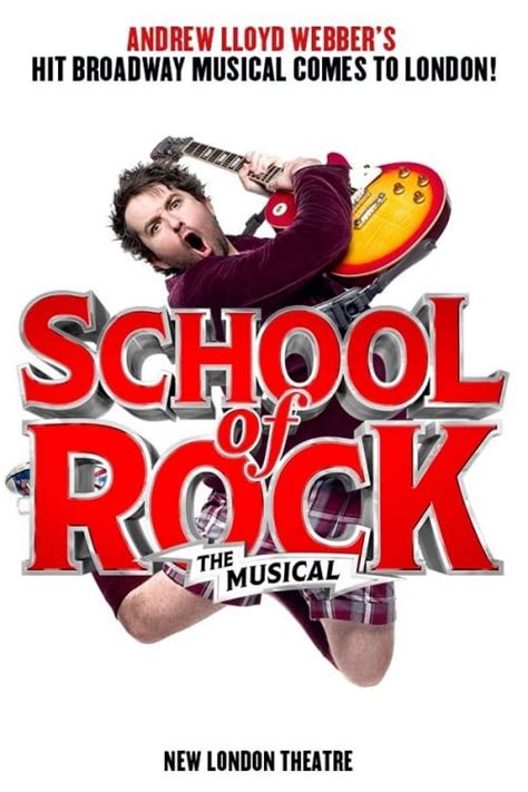 School Of Rock Le Nouveau Musical De Lloyd Webber Débarque à Londres