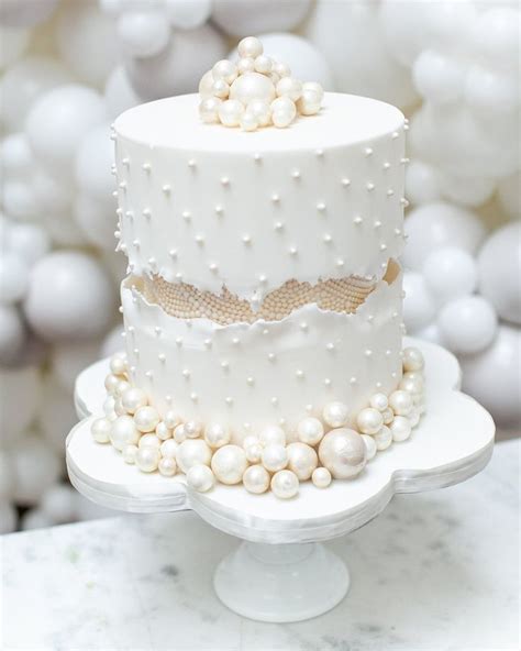 45 beautiful and tasty wedding cake trends 2024 wedding cake pearls luxury wedding cake 30th