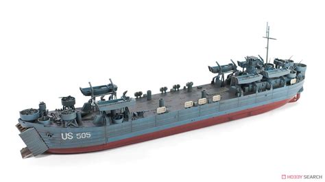 Us Navy Type 2 Lsts Lst 491 Class Landing Ship Tank Plastic Model