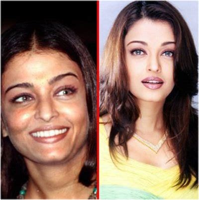 Makeup artists usually spend hours making celebrities look as most gorgeous as possible in films or at public events. Top 15 Aishwarya Rai Bachchan Without Makeup Pictures (Shocking!)
