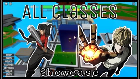 List of roblox one punch man destiny codes will now be updated whenever a new one is found for the game. ROBLOX One Punch Man: Destiny | All Classes Showcase - YouTube