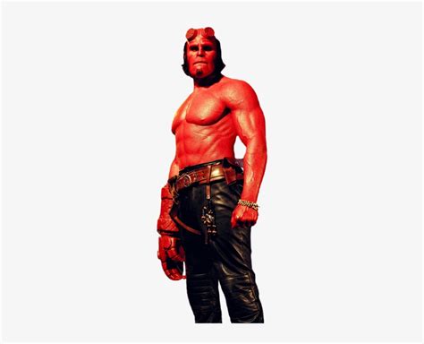 Ron Perlman As Hellboy Ron Perlman Muscle Suit Transparent Png