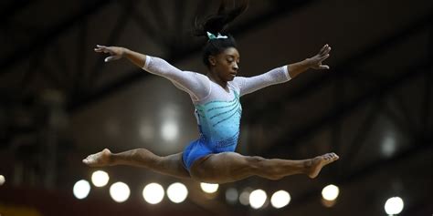 world gymnastics championships simone biles wins unprecedented 4th all around title despite