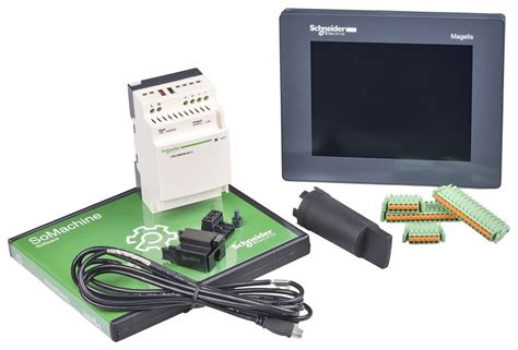 hmigbpacscu8nt schneider electric hmiscu series magelis scu touch screen hmi starter kit 5 7