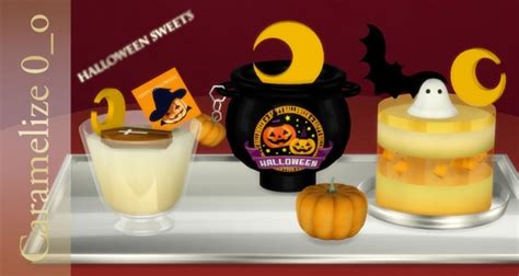 Halloween Sweets Clutter At Caramelize Sims 4 Updates