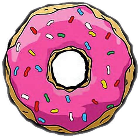 Homer Simpson Donut Clip Art