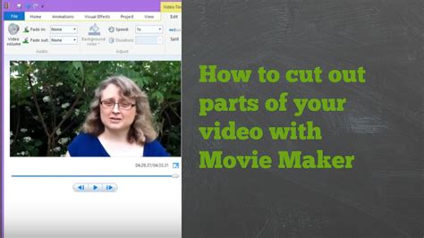 We did not find results for: How to cut out parts of your video with Movie Maker - YouTube