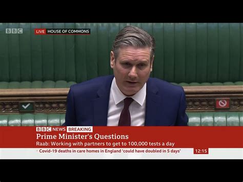 Today Prime Minister’s Question Time Went Semi Virtual
