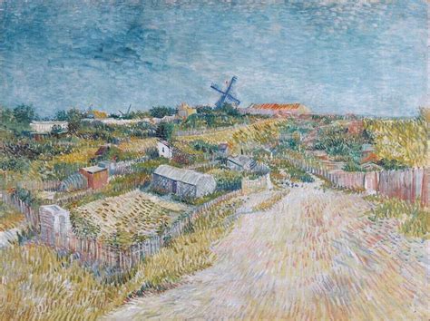 Theo Van Gogh Vincent Van Gogh Montmartre Motif Simple Van Gogh