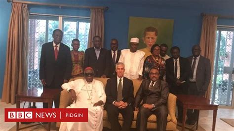 Us Ambassador Meet Cameroon Leaders For Find Solution For Anglophone Crisis Bbc News Pidgin