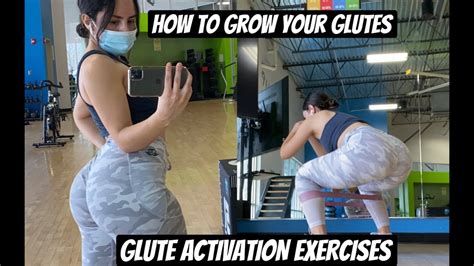 Grow Your Glutes Glute Activation Exercises Vlog Youtube