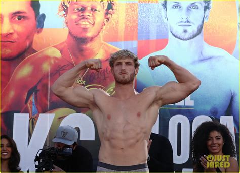 Photo Logan Paul Goes Shirtless For Weigh In Before Fight With Ksi Photo Just