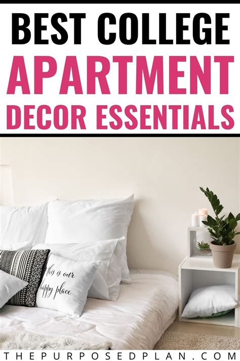 College Apartment Decorating Must Haves You Cant Forget College