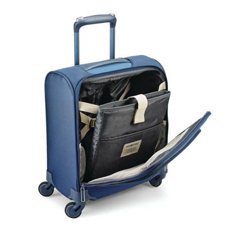 Samsonite Flexis Underseat Carry On Luggage With Spinner