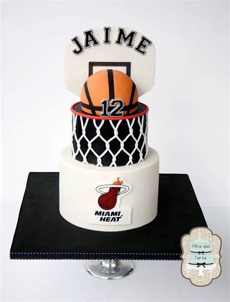 Mira Que Tarta Basketball Birthday Cake Basketball Cake Sports