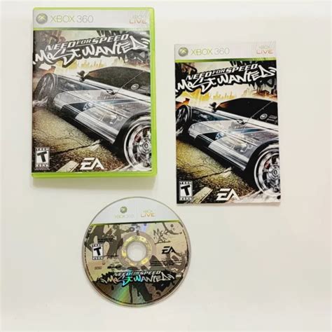 NEED FOR SPEED Most Wanted Microsoft Xbox Complete Clean CIB PicClick
