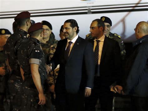 Prime Minister Saad Hariri Returns To Lebanon The Two Way Npr