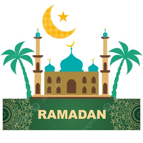 Ramadan Islamic Mosque Vector Hd Png Images Ramadan Vector Design