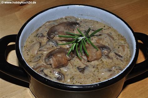 Champignon -Rahm-Soße