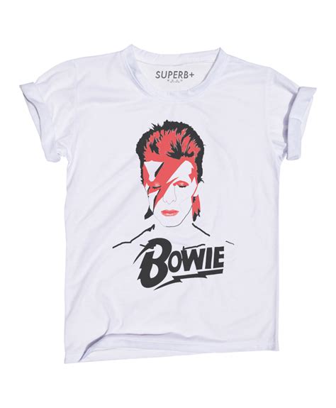 David Bowie Graphic T Shirt Unisex White Cotton Blend On Storenvy