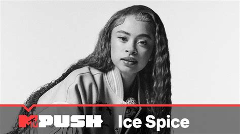 ice spice performs princess diana and in ha mood exclusive interview mtv push youtube music