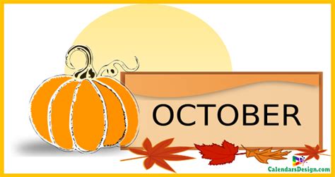 October Clipart | October clipart, Hello october images, Free clip art