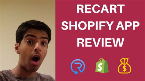 Shopify reviews are important because they tell potential buyers what other customers have thought about the product they're viewing. Recart Shopify App Review - YouTube