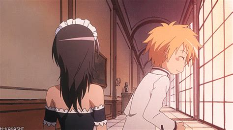 Kaichou Wa Maid Sama Usui Only Shows This Side To Her Lol Aww The
