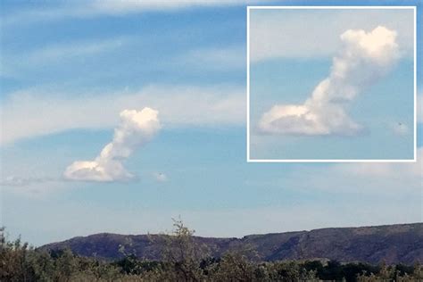 aussie woman speaks of her shock after snapping impressive willy shaped cloud