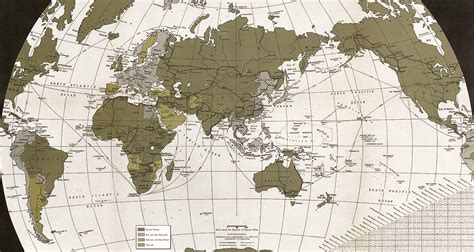 1943 World Map Never Was