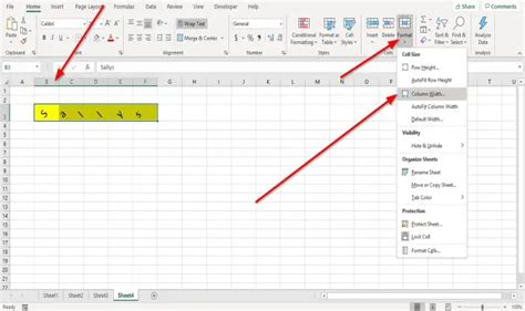 How To Change Row Height And Column Width In Excel