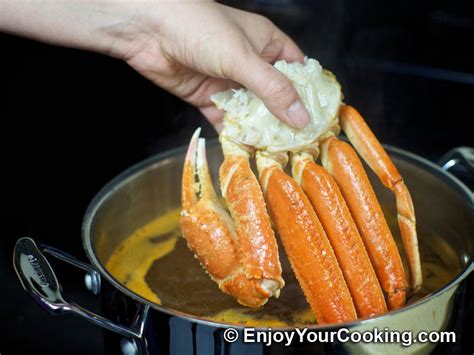 Boiled Snow Crab Legs With Old Bay Seasoning Recipe My Homemade Food