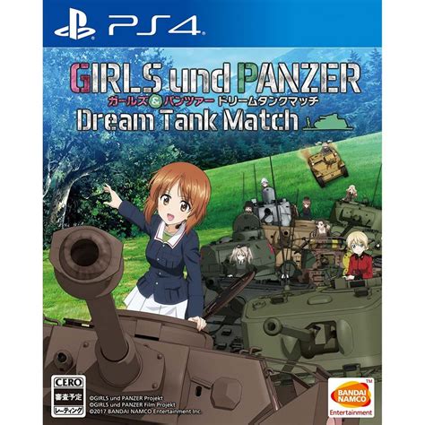 Girls Und Panzer Dream Tank Match Play Asia Ps4 Cover Limited Game News