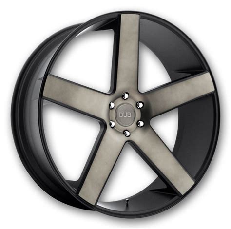 Dub Wheels S116 Baller Black And Ddt