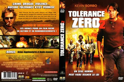 jaquette dvd de tolerance zero 2 cinéma passion