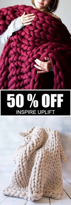 150 Best Chunky Knit Blankets Ideas Knitted Blankets Chunky Knit