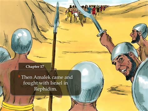 Battle With The Amalekites Exodus 178 16 Pnc Bible Reading