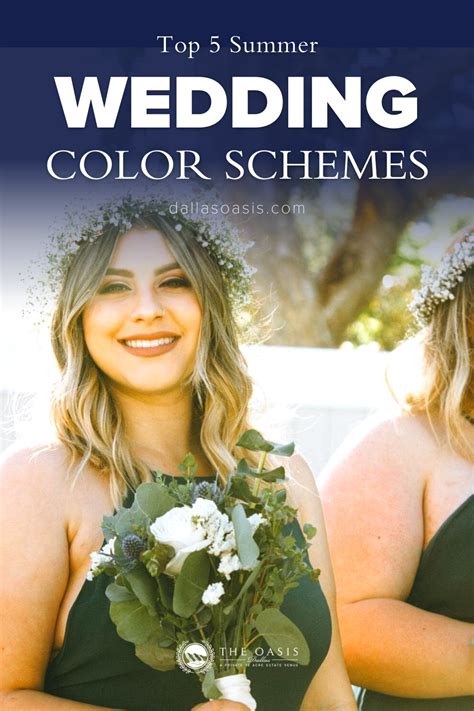 Find The Perfect Summer Color Scheme Trends For Your Wedding In 2021