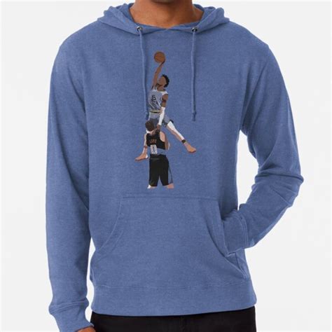 Ja Morant Almost Dunks On Kevin Love Lightweight Hoodie For Sale By