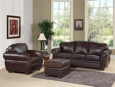 We love how it looks in a reading nook or pulled up next to your sofa. Abbyson Living Richfield 3-Piece Premium Italian Leather ...