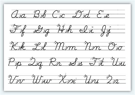 How To Write In Cursive For Beginners Making Different