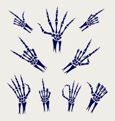 We did not find results for: Skeleton hand shows middle finger Royalty Free Vector Image
