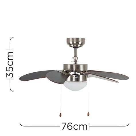 The best flush mount ceiling fan from harbor. Ceiling Fan with Flush Light and Wood Effect Blades ...