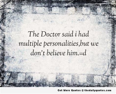 Quotes About Multiple Personality Disorder Quotesgram