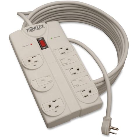 Tripp Lite Surge Protector Power Strip 120v 5 15r 8 Outlet 25 Cord